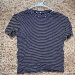 Aéropostale Blue Striped T-Shirt